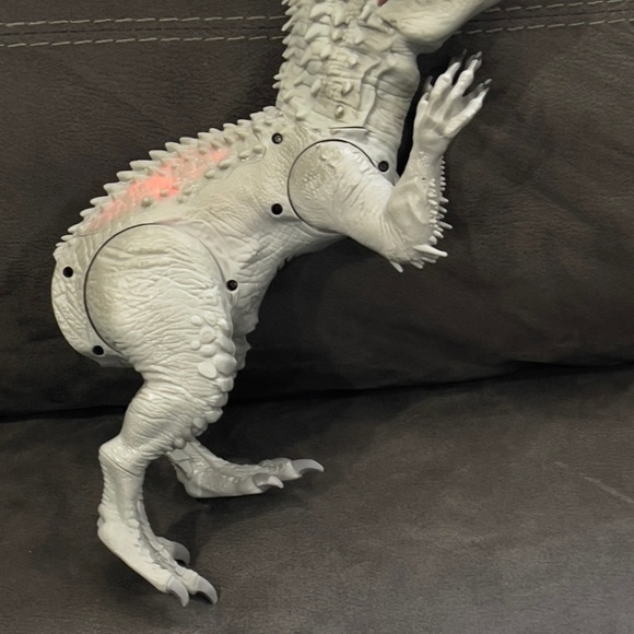 JURASSIC WORLD INDOMINUS REX Jurassic Park Hasbro 2014 Large Lights/Sound WORKS! - Picture 4 of 4